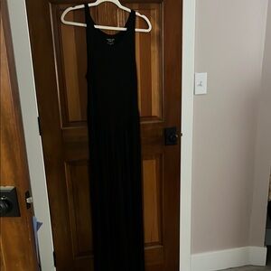 American Eagle Outfitters Black Sleeveless Halter Jumpsuit